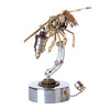 117PCS 3D Mechanical Wasp Metal DIY Model Manual Assembly Creative Kit - stirlingkit