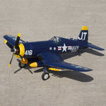 1200mm Wingspan RC Airplane War Plane Fighter Model with Auto Landing Gear - PNP (Navy Blue) - stirlingkit