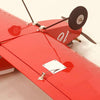 1250mm Wingspan Sport Plane Balsa Wooden Aircraft Airplane Model ARF - Red - stirlingkit