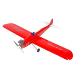 1250mm Wingspan Sport Plane Balsa Wooden Aircraft Airplane Model ARF - Red - stirlingkit