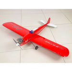 1250mm Wingspan Sport Plane Balsa Wooden Aircraft Airplane Model ARF - Red - stirlingkit