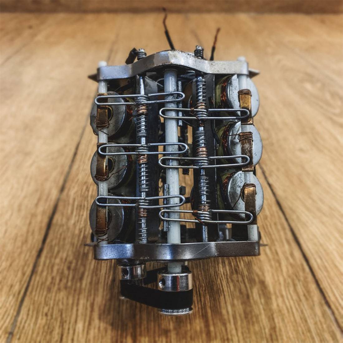 DIY 12v V6 High-speed Electromagnetic Engine Model Engine Teaching ...