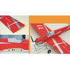 1330mm Wingspan Gas Powered Helicopter RC Sport Plane Balsa Wood Airplane KIT - Red - stirlingkit