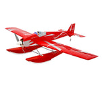 1330mm Wingspan Seaplane Balsa Wood Electric Radio Remote Control RC Aeroplane Aircraft Airplane KIT - Yellow - stirlingkit