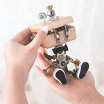 150 PCS DIY 3D Metal Puzzle Model Mechanical Mini Monster Music Box - stirlingkit