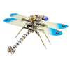 150PCS 3D Metal Golden Dragonfly Model Building Kit - stirlingkit