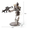 150PCS Metal Robot Gunner Assembled DIY Toy Ornaments - stirlingkit