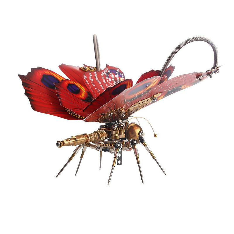 150PCS Steampunk 3D Tiger Swallowtail Butterfly Model Assembly DIY Kit - stirlingkit