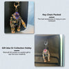 154PCS 3D Colorful Metal Astronaut Series CNSA RKA DIY Backpack Pendant - stirlingkit