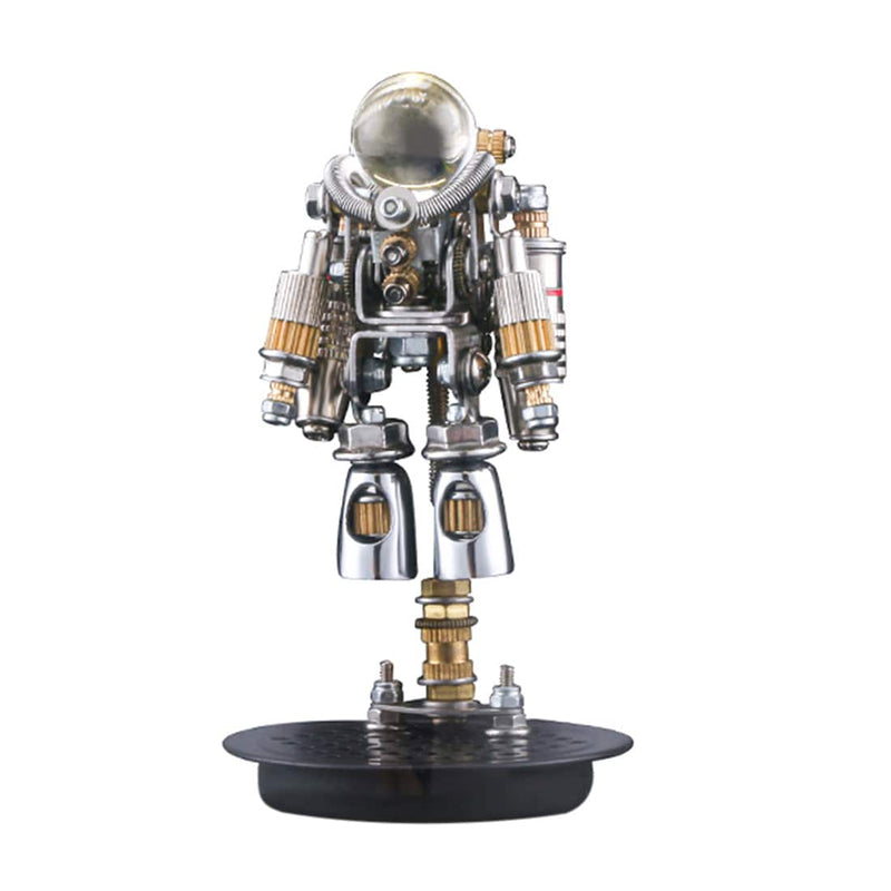154PCS 3D Colorful Metal Astronaut Series CNSA RKA DIY Backpack Pendant - stirlingkit