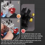 2-in-1 360° Steering Multi-functional CNC Vise Clamp Plier for Model Engine Building/Debugging/Repairing - stirlingkit