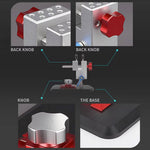 2-in-1 360° Steering Multi-functional CNC Vise Clamp Plier for Model Engine Building/Debugging/Repairing - stirlingkit