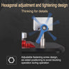 2-in-1 360° Steering Multi-functional CNC Vise Clamp Plier for Model Engine Building/Debugging/Repairing - stirlingkit