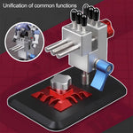 2-in-1 360° Steering Multi-functional CNC Vise Clamp Plier for Model Engine Building/Debugging/Repairing - stirlingkit