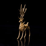 200Pcs+ Christmas Golden Elk Model Metal Model Kits for Adults - stirlingkit