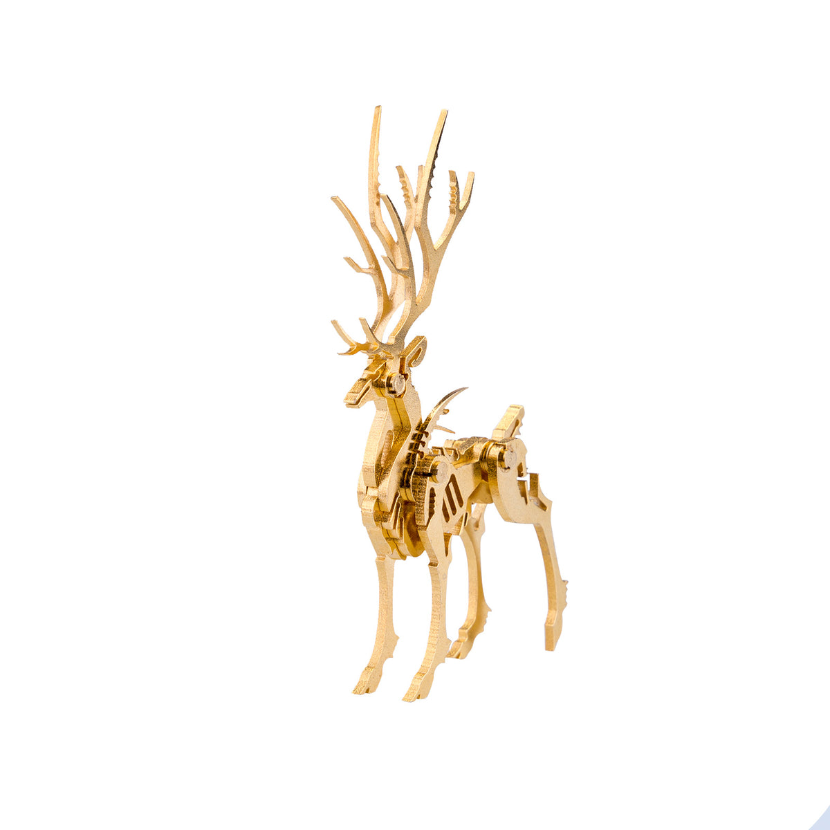 200Pcs+ Christmas Golden Elk Model Metal Model Kits for Adults - stirlingkit