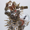 2100PCS Steampunk Seahorse Metal Assembly Model Building Kits with Love Lamp - stirlingkit