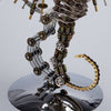 2100PCS Steampunk Seahorse Metal Assembly Model Building Kits with Love Lamp - stirlingkit