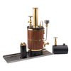 230ML Vertical Steam Boiler Model for Ship Marine Steam Engine Model - stirlingkit