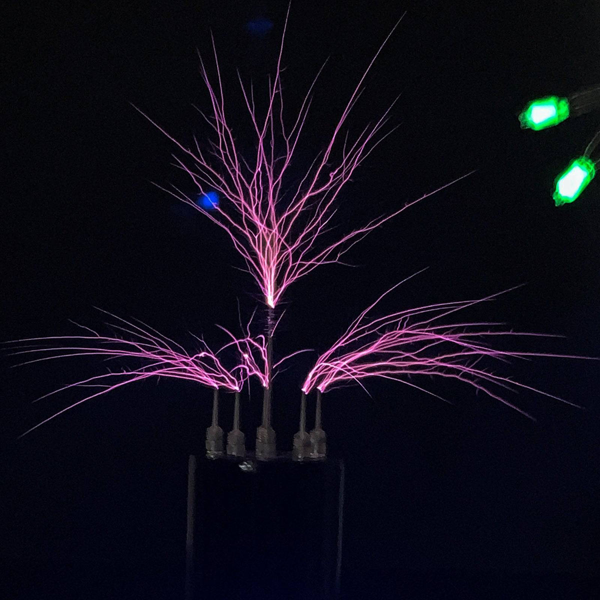 25cm Arc Bluetooth Square Wave PCB Musical Tesla Coil Scientific Experiment Toy- US Plug - stirlingkit