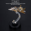 286PCS 3D Metal Military Fighter Model DIY Assembly Toy Gift - stirlingkit