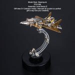 286PCS 3D Metal Military Fighter Model DIY Assembly Toy Gift - stirlingkit