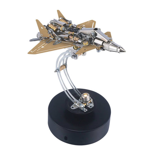 286PCS 3D Metal Military Fighter Model DIY Assembly Toy Gift - stirlingkit