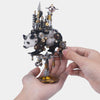 290PCS DIY Metal Mechanical Panda Model Kit Home Decoration Handicraft-Moving Castle - stirlingkit