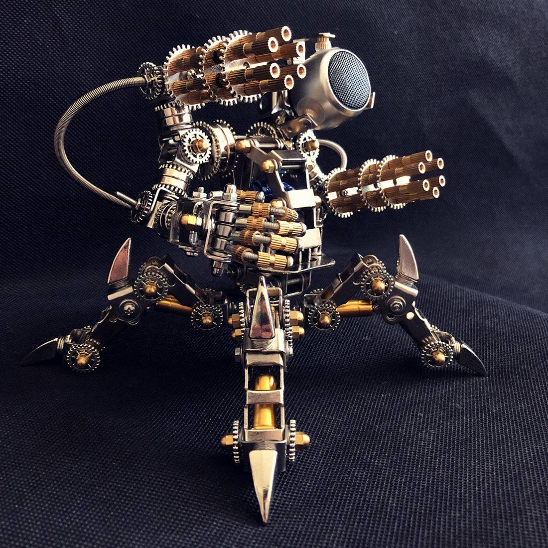 2PCS DIY Stainless Steel Assembly Magnetic Mecha Educational Toy Gift - stirlingkit
