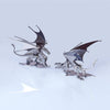 2PCS DIY Stainless Steel Ice Dragon 3D Assembled Model Crafts - stirlingkit