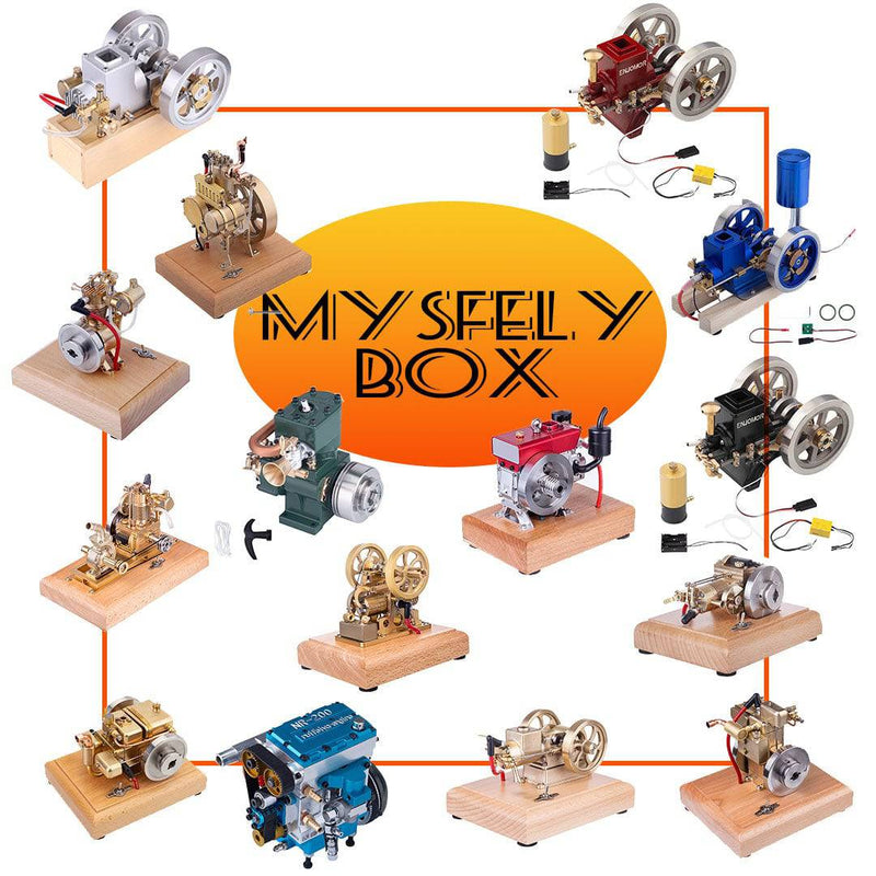 2pcs/set Internal combustion engines Mystery Box Blind Box - stirlingkit