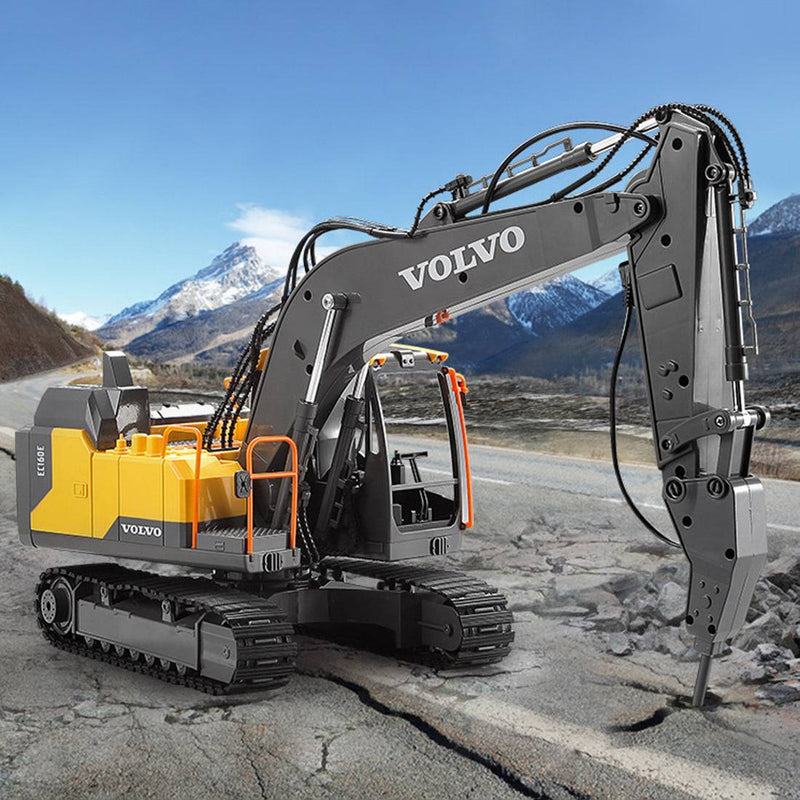 3 in 1 2.4G RC Electric Construction Toy Excavator Navvy Engineering Truck Model Toy - stirlingkit