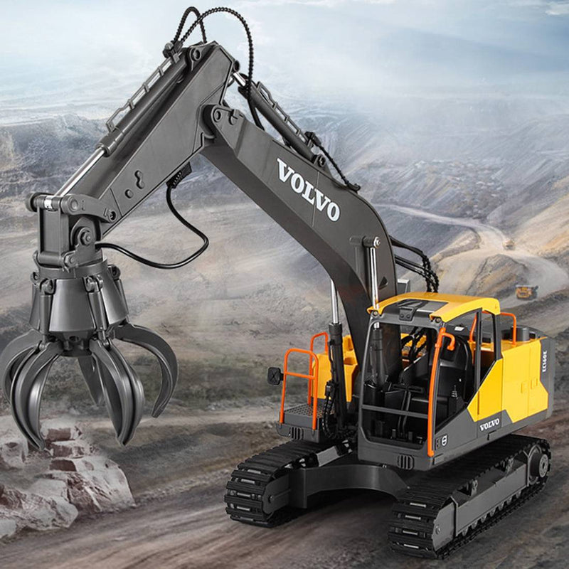 3 in 1 2.4G RC Electric Construction Toy Excavator Navvy Engineering Truck Model Toy - stirlingkit