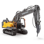 3 in 1 2.4G RC Electric Construction Toy Excavator Navvy Engineering Truck Model Toy - stirlingkit