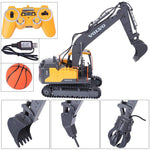 3 in 1 2.4G RC Electric Construction Toy Excavator Navvy Engineering Truck Model Toy - stirlingkit
