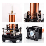 3-in-1 Musical Tesla Coil Plasma Speaker with 100-240V Adapter - stirlingkit