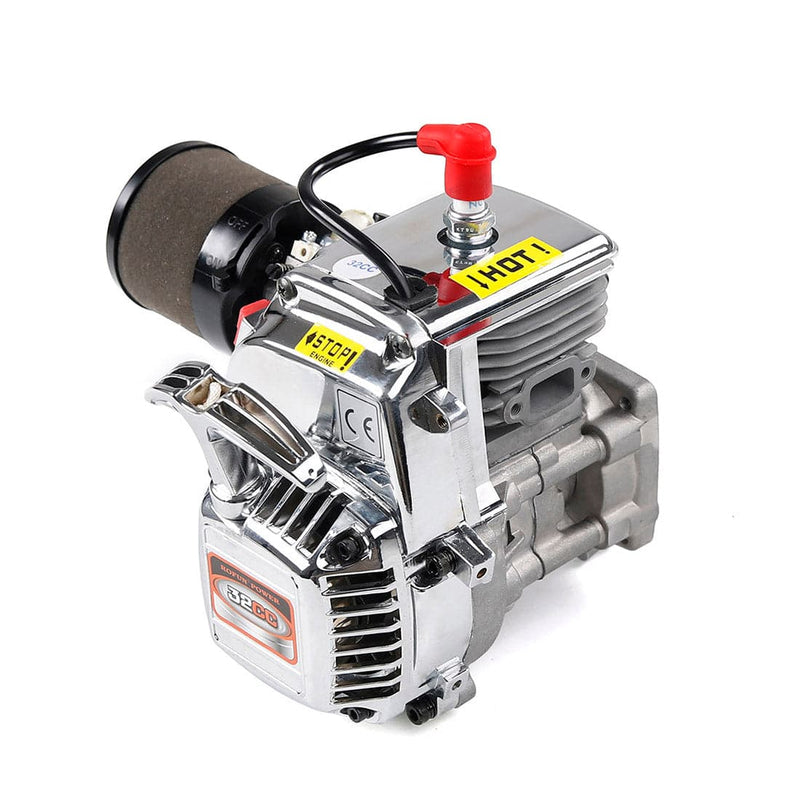 32cc Single-cylinder Two-stroke RC Engine for 1/5 RC Gasoline Model Car ...