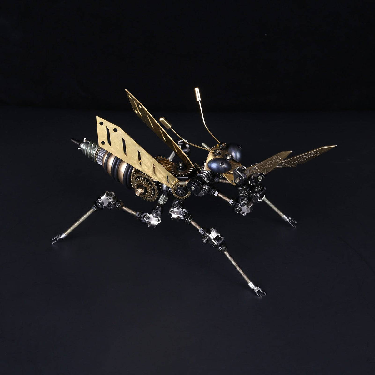 3D Metal Mantis Insect Puzzle DIY Model Assembly Building Kit - stirlingkit