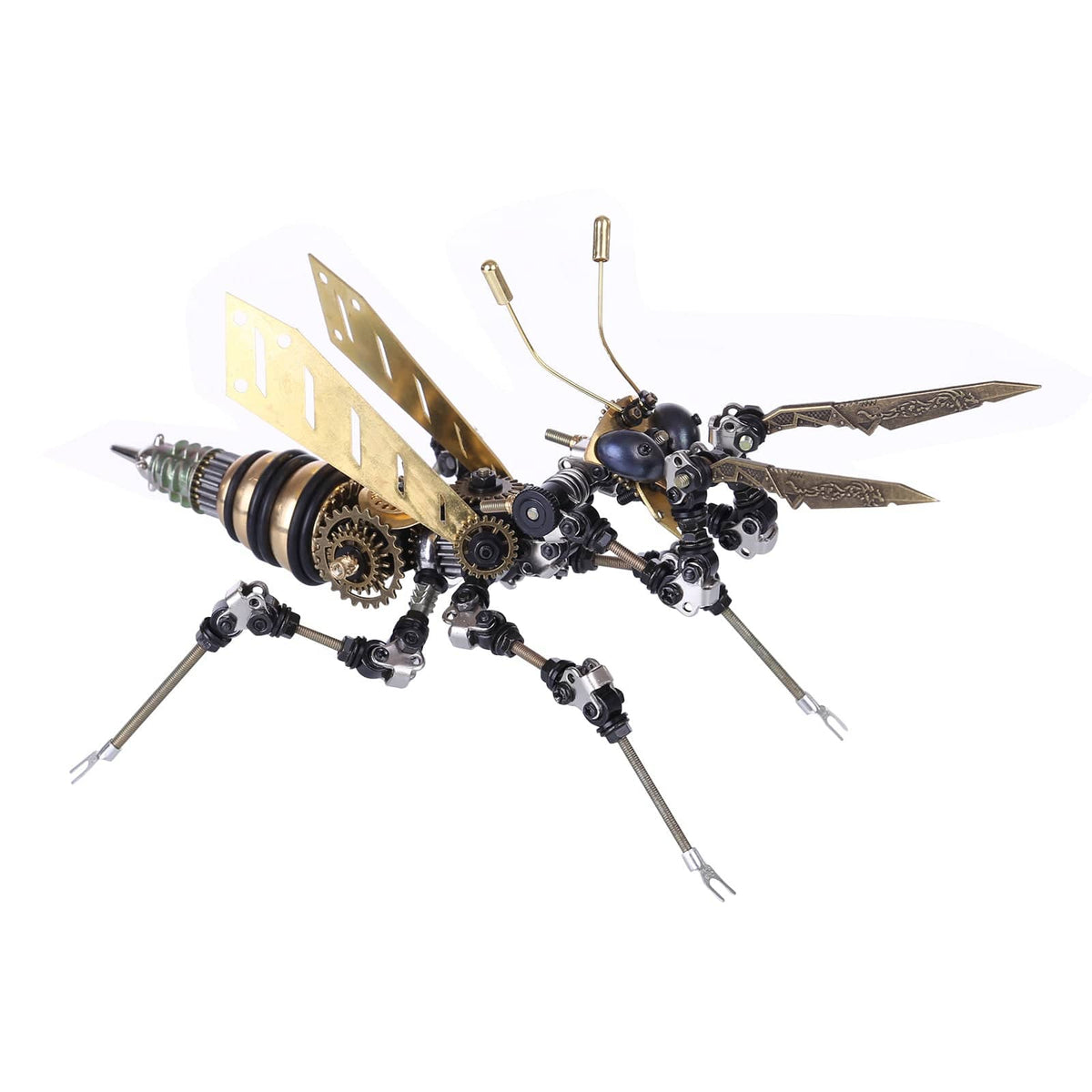 3D Metal Mantis Insect Puzzle DIY Model Assembly Building Kit - stirlingkit