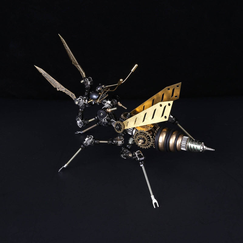 3D Metal Mantis Insect Puzzle DIY Model Assembly Building Kit - stirlingkit