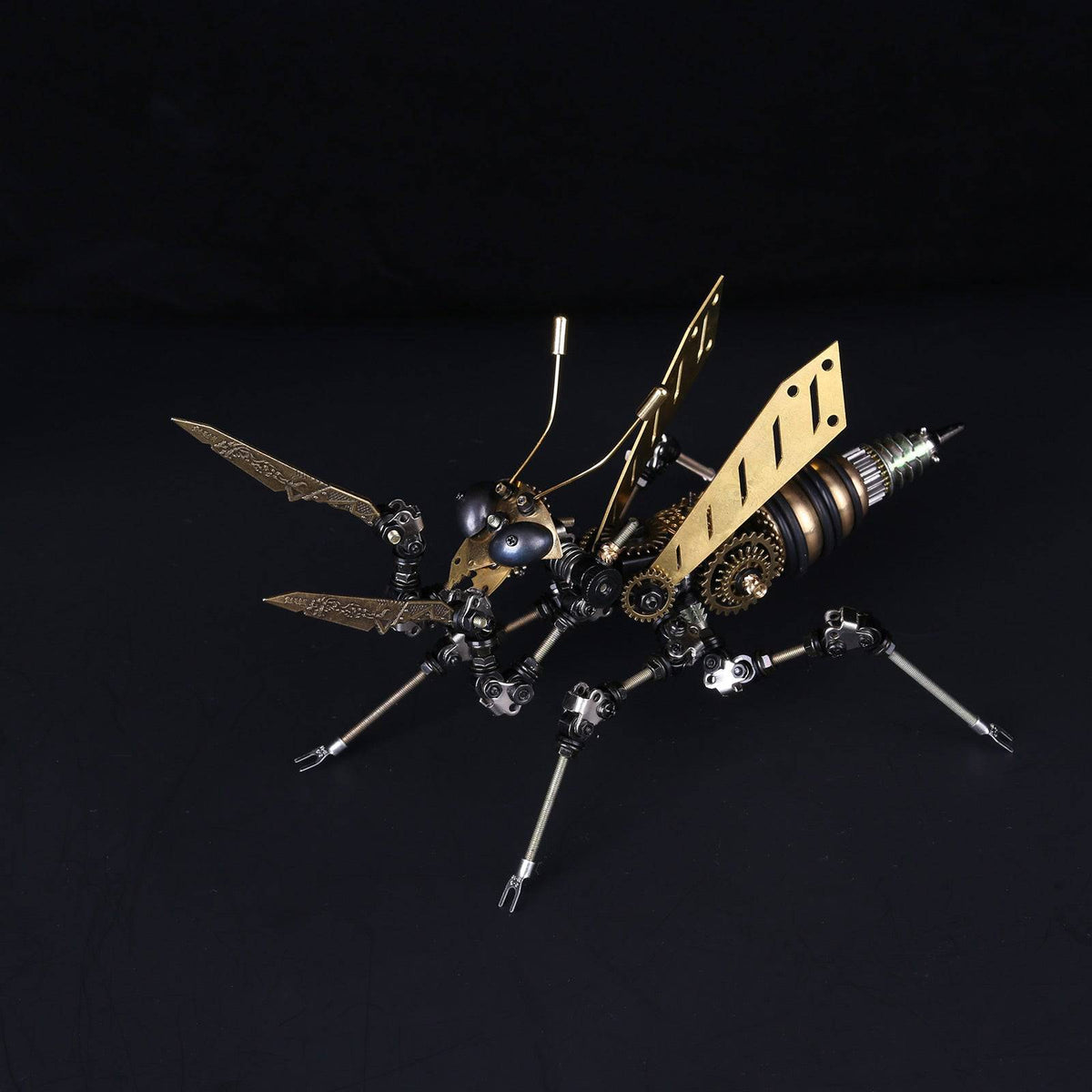 3D Metal Mantis Insect Puzzle DIY Model Assembly Building Kit - stirlingkit