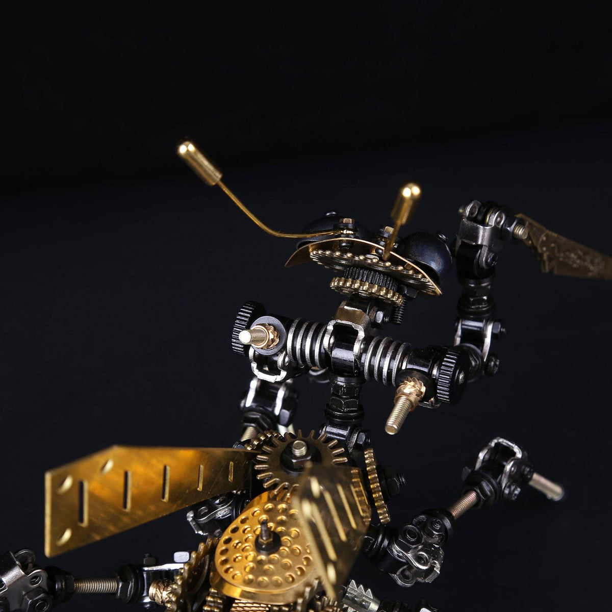 3D Metal Mantis Insect Puzzle DIY Model Assembly Building Kit - stirlingkit