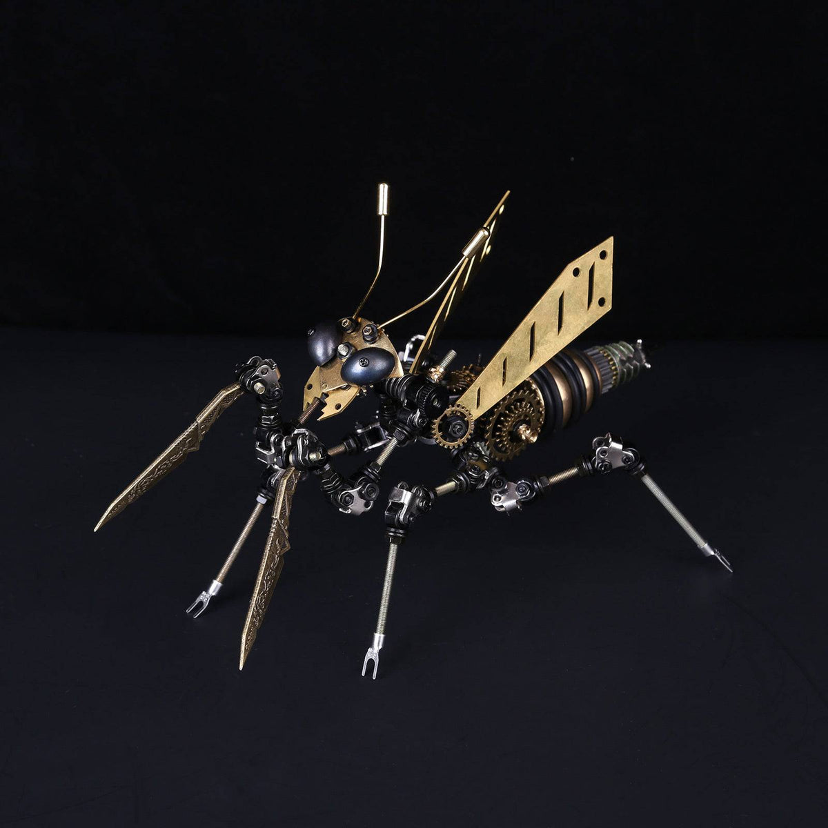 3D Metal Mantis Insect Puzzle DIY Model Assembly Building Kit - stirlingkit