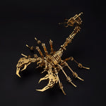 3D Metal Puzzle Scorpion DIY Model Kit Detachable 3D Jigsaw Puzzles - stirlingkit