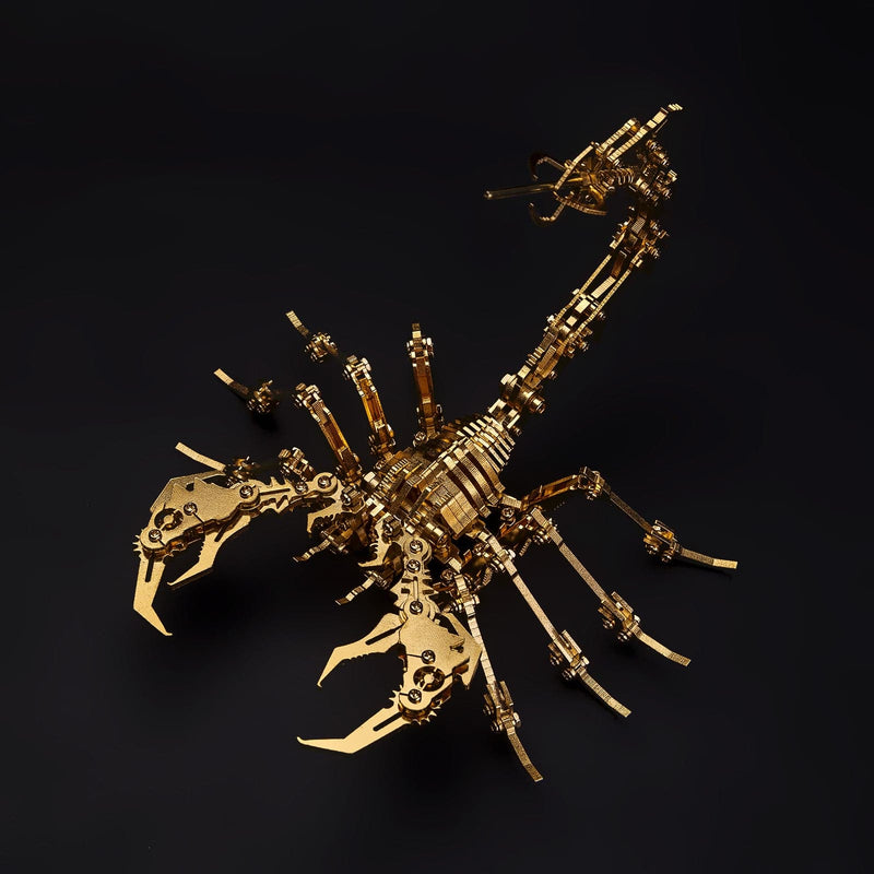 GXZZ Puzzle 3D En Métal, Scorpion Maquette En Metal Au Laser Cut Pu Avec Haut Parleur Bluetooth Jouet De Construction P Amz GXZZ Puzzle 3D En Métal, Scorpion Maquette En Metal Au Laser Cut Pu Avec Haut Parleur Bluetooth Jouet De Construction P Amz