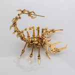 3D Metal Puzzle Scorpion DIY Model Kit Detachable 3D Jigsaw Puzzles - stirlingkit