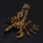 3D Metal Puzzle Scorpion DIY Model Kit Detachable 3D Jigsaw Puzzles - stirlingkit