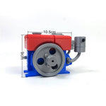 3D Printing Walking Tractor High-Simulation Diesel Engine Model Toy - stirlingkit
