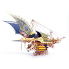 3D Steampunk Ancient Greek Fantasy Spaceship Wooden Puzzle Toy Model 300+PCS - stirlingkit