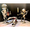3D Steampunk Metal Robot Mr Gort Hobby Model Kit with LED Light - stirlingkit